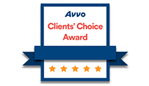 AVVO Clients' Choice Award Five Stars