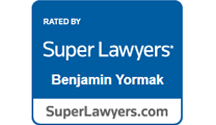 Rated by Super Lawyers Benjamin Yormak SuperLawyers.com